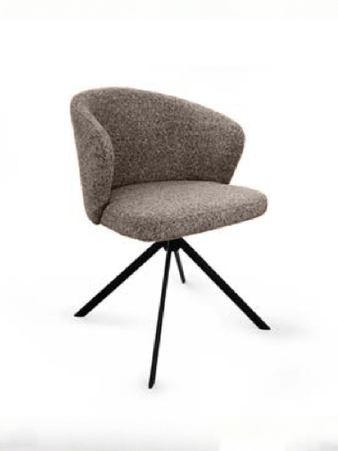 Drehbarer Polsterstuhl Lazio